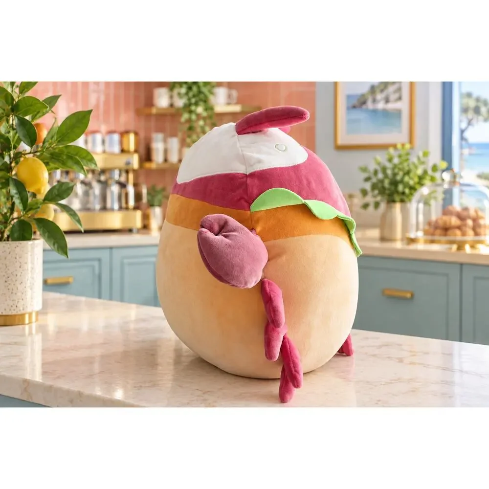 Squishmallows Lorono Lobster Roll 14 Inch Plush With Bio Tag